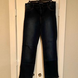 Prosperity, dark wash, bootcut jeans!